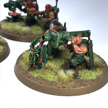 Imperial Guard Catachan Rocket Launcher Section - Painted - Warhammer 40K C3885