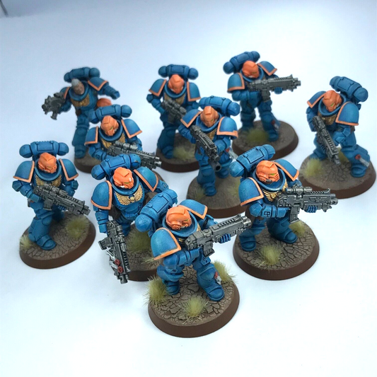 Space Marine Primaris Intercessors Squad - Painted - Warhammer 40K C59