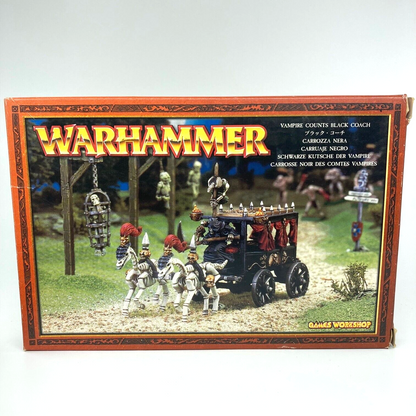 Vampire Counts Black Coach - Warhammer Fantasy Games Workshop Metal and Plastic