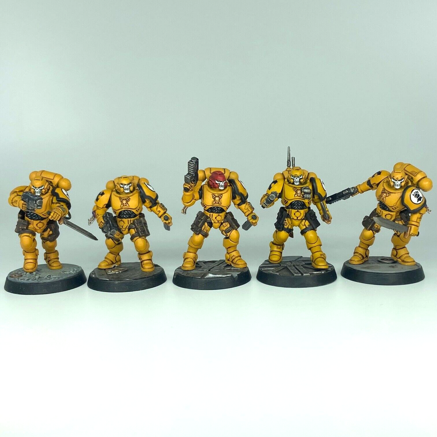 Primaris Reivers Imperial Fists Space Marines - Warhammer 40K Painted C3312