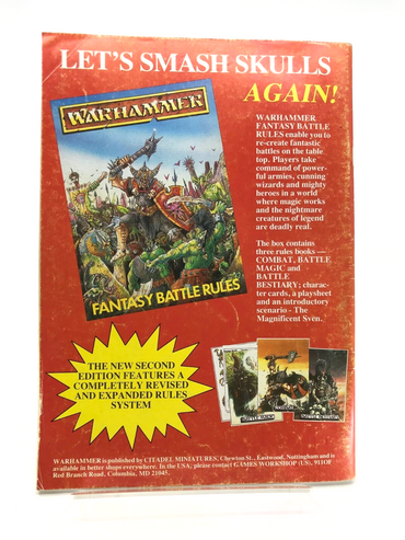 White Dwarf 61 Magazine Games Workshop Warhammer Fantasy 40,000 40K M507