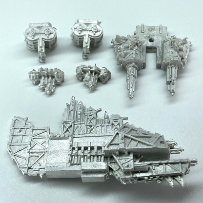 Ork Terror Ship - Battlefleet Gothic Warhammer Games Workshop Metal X9427