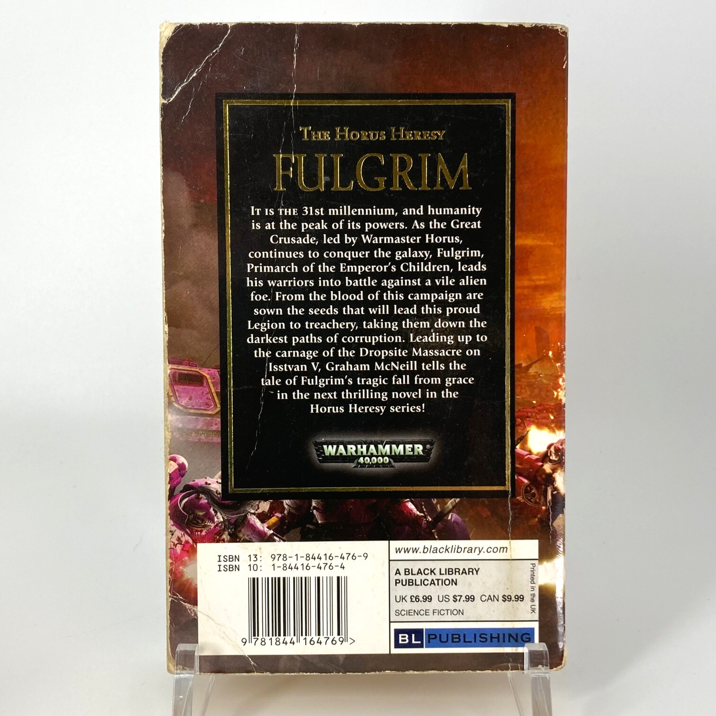 Fulgrim - Graham McNeill - 2007 -Black Library Warhammer Horus Heresy M1693