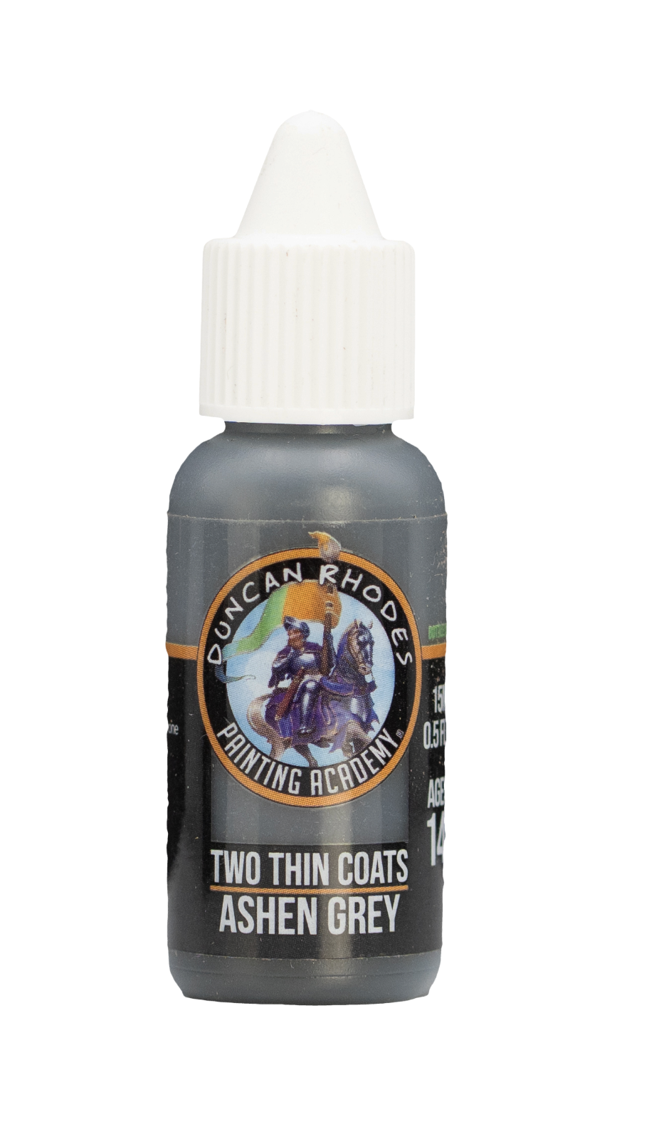 Ashen Grey Two Thin Coats Paints Duncan Rhodes Painting Academy - 15ml