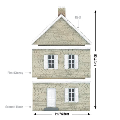 Pre-order: European House: Antwerp - Pre-Painted Terrain - Battlefront Miniatures - Brand New