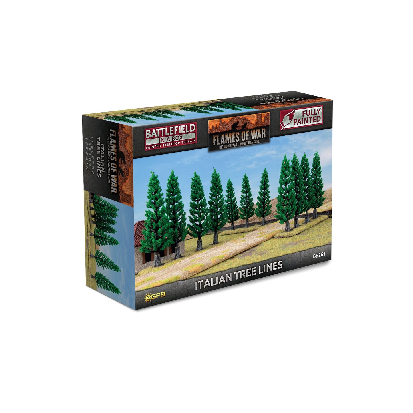 Pre-order: Italian Tree Lines - Late War - Battlefront Miniatures - Brand New