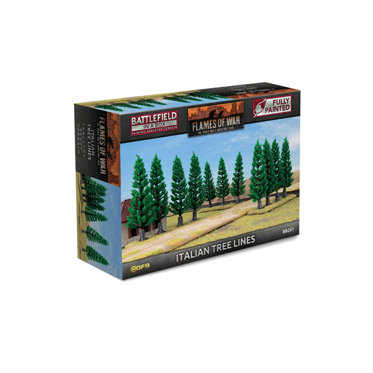 Pre-order: Italian Tree Lines - Late War - Battlefront Miniatures - Brand New