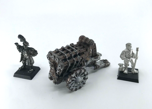 Hellblaster Volley Gun With Crew The Empire - Warhammer Fantasy Metal C4217