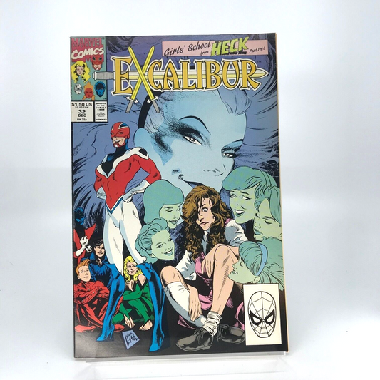 Marvel Excalibur X Issue 32 Original Vintage Comic - Marvel Comics D106