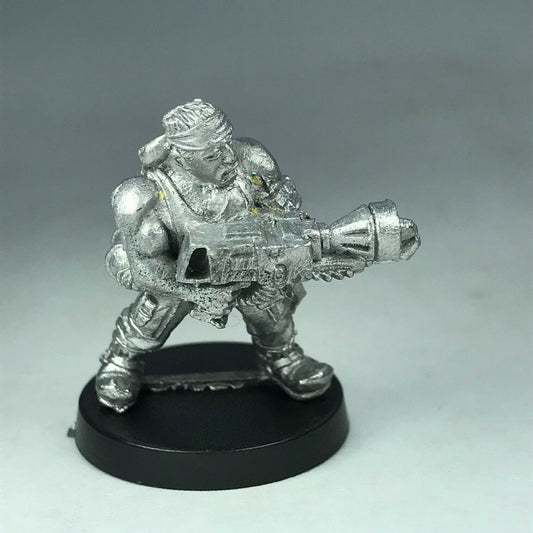 Metal Catachan Jungle Fighter Flamethrower Imperial Guard - Warhammer 40K X2977