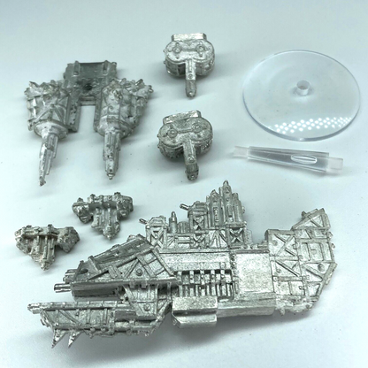 Ork Terror Ship - Battlefleet Gothic Warhammer Games Workshop Classic Metal X217