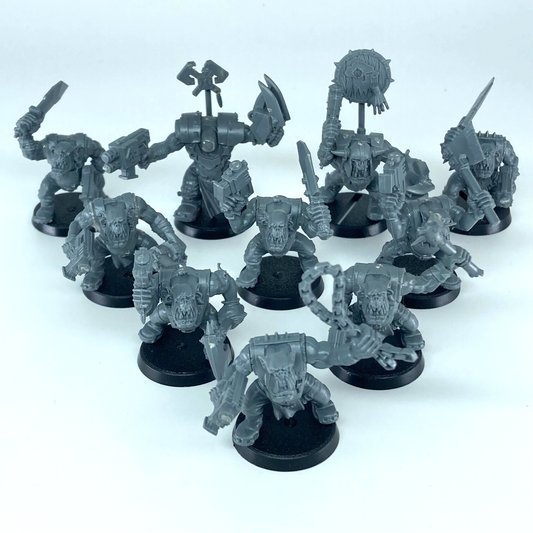Ork Boys Squad - Orks - Varying Condition - Warhammer 40k Games Workshop C6369