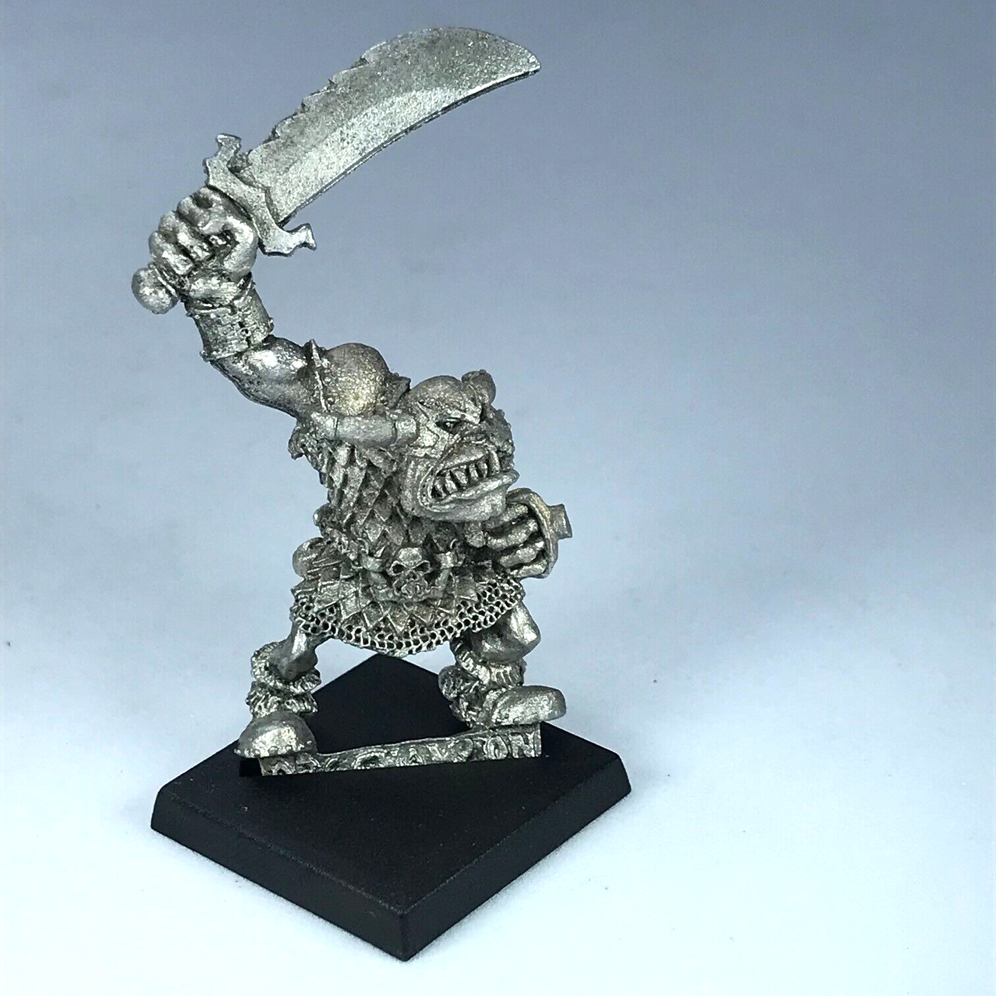 Orc Big Uns Champion Dated 1996 Orcs & Goblins Citadel Warhammer X11950