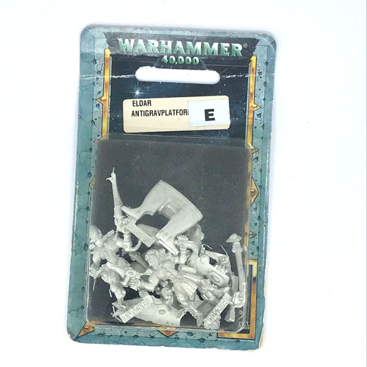 Metal Classic Anti Grav Platform Eldar Aeldari Blister - Warhammer 40K C1579