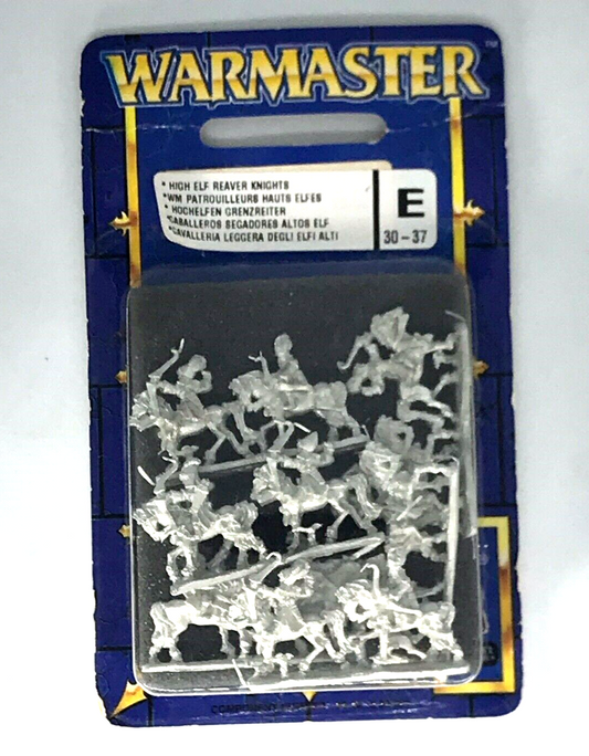 Classic High Elf Elves Reaver Knights Blister - OOP - Warmaster Warhammer C1014