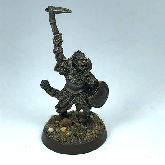 Metal Mordor Orc Captain - Painted - Warhammer / Lord of the Rings X165