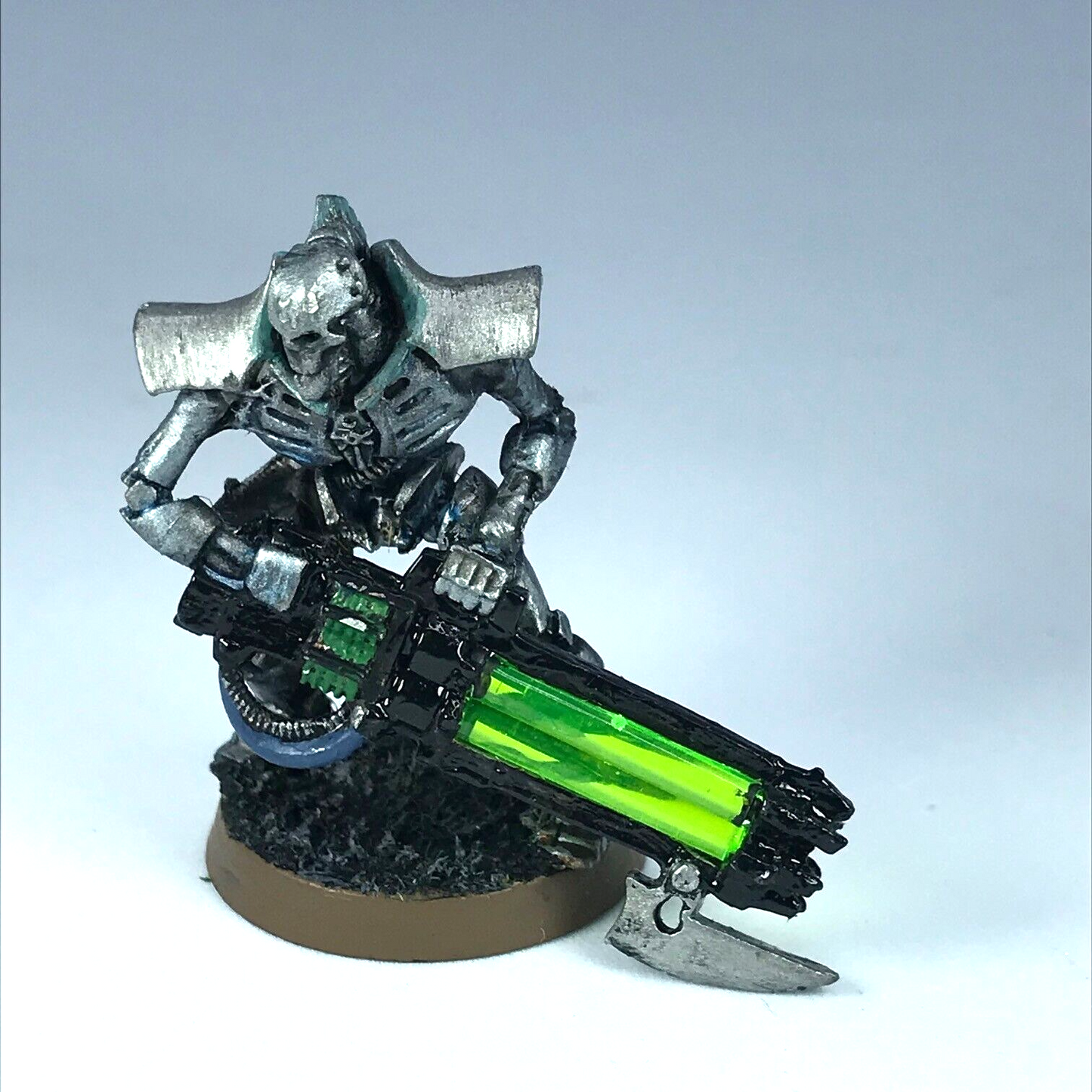 Classic Metal Necron Immortal Warrior Necrons - Painted - Warhammer 40K X1482