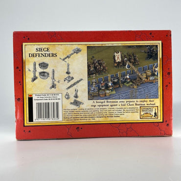 Siege Defenders Set - Warhammer Fantasy Citadel Games Workshop Classic Metal