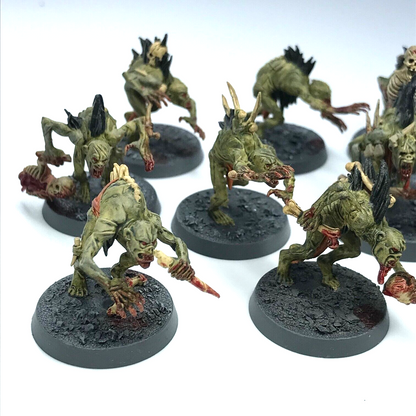 Crypt Ghouls Flesh-eater Courts - Painted - Warhammer Age of Sigmar C3208