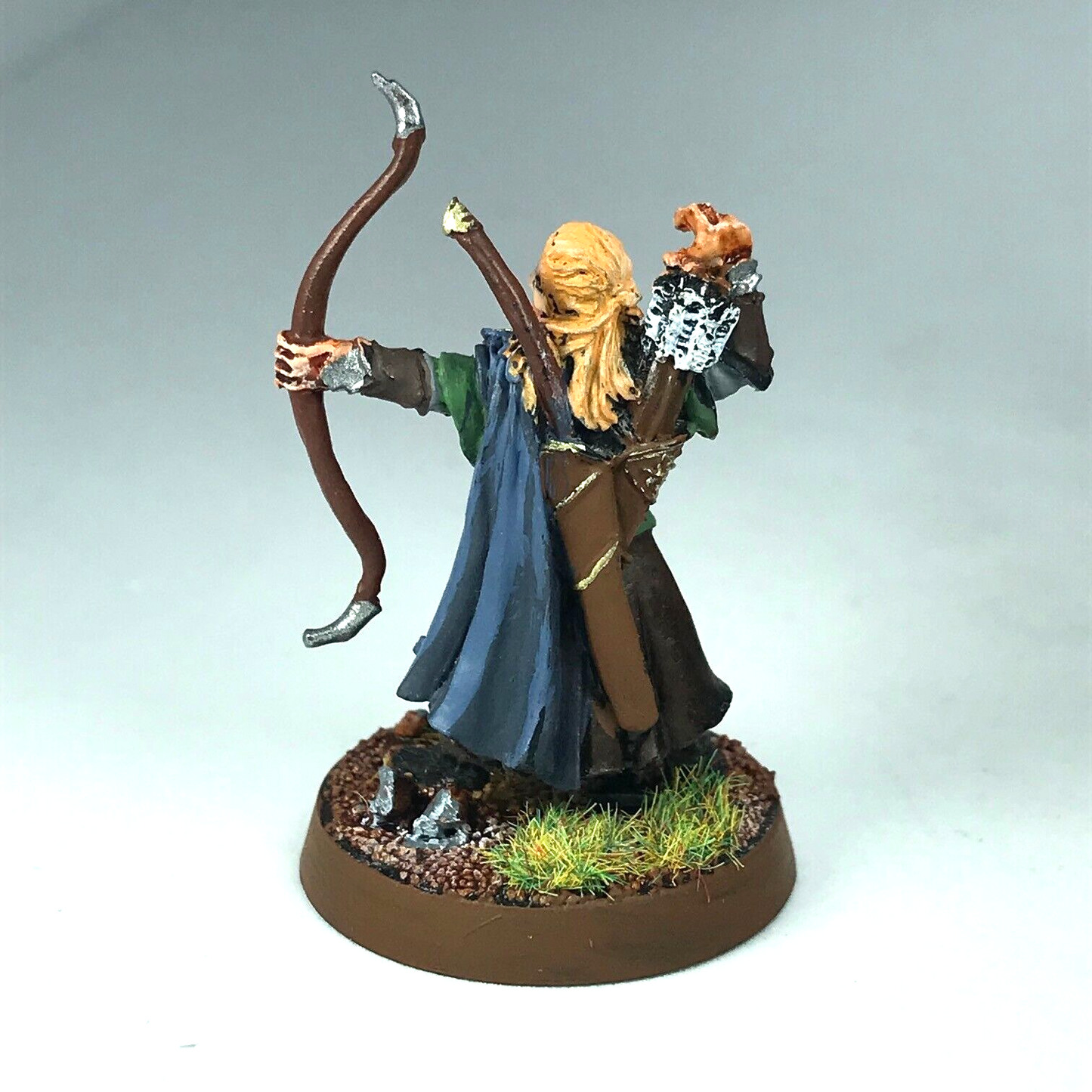 Metal Lothlorien Wood Elf Archer - Painted - Warhammer / Lord of the Rings X8203