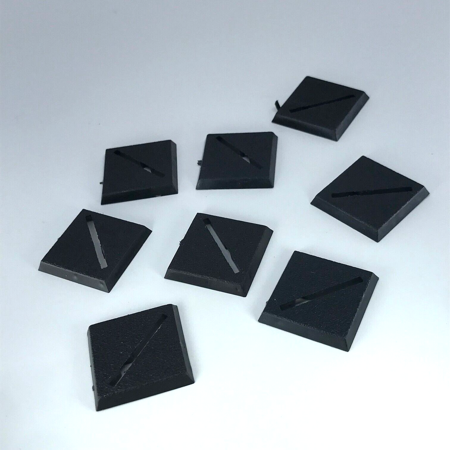 Original Games Workshop 25mm Square Bases Dated 1991 - Warhammer X2136