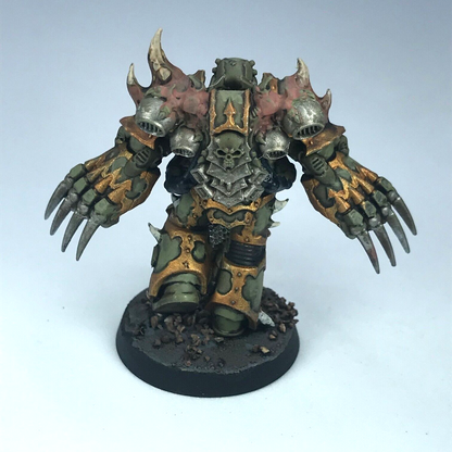 Chaos Nurgle Champion Death Guard - Painted - Warhammer 40K X2678