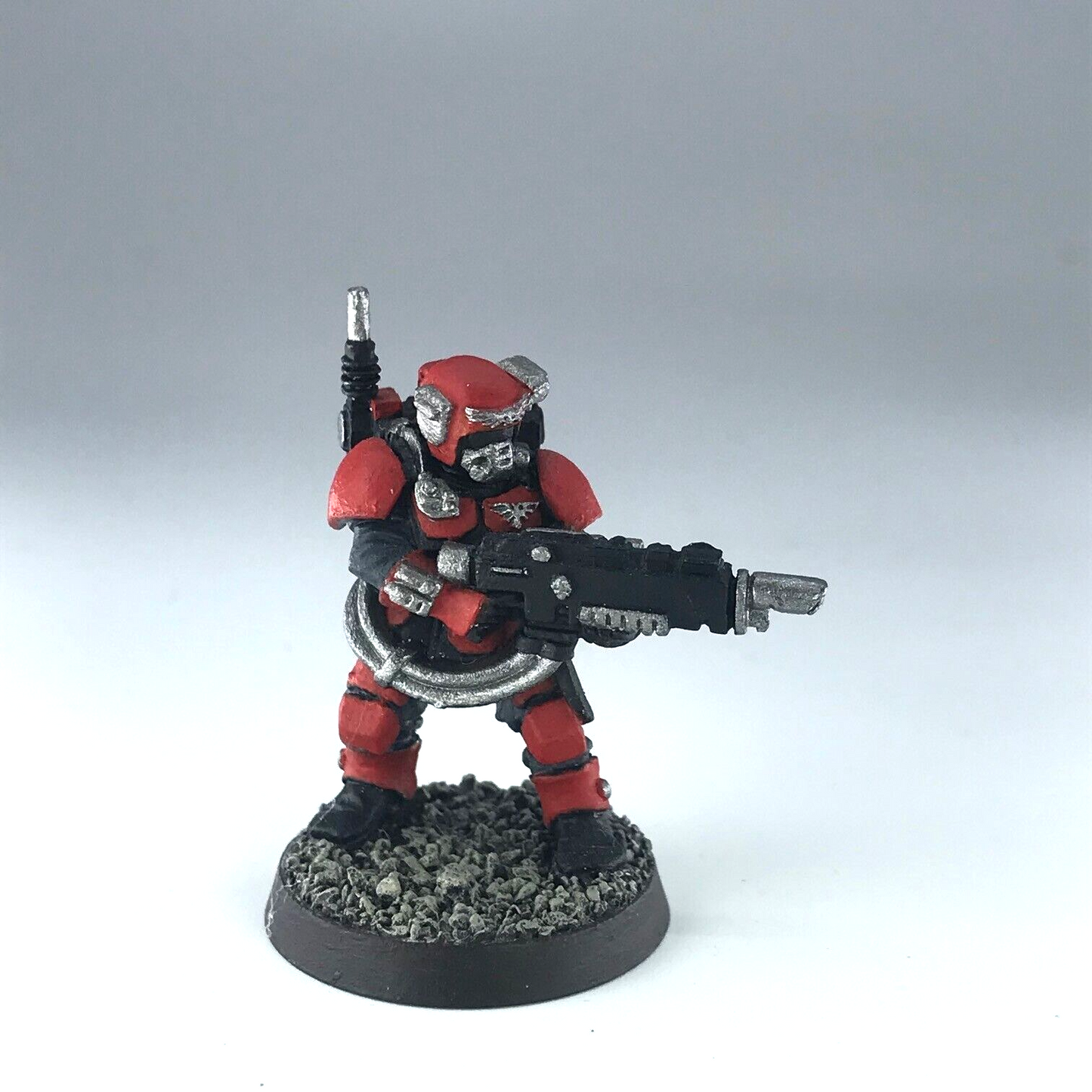 Kasrkin Stormtrooper Rifleman - Imperial Guard Warhammer 40K Metal X2665