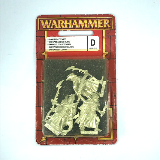 Metal Classic Dark Elves Elf Corsair Warrior Blister - Warhammer Fantasy C1871