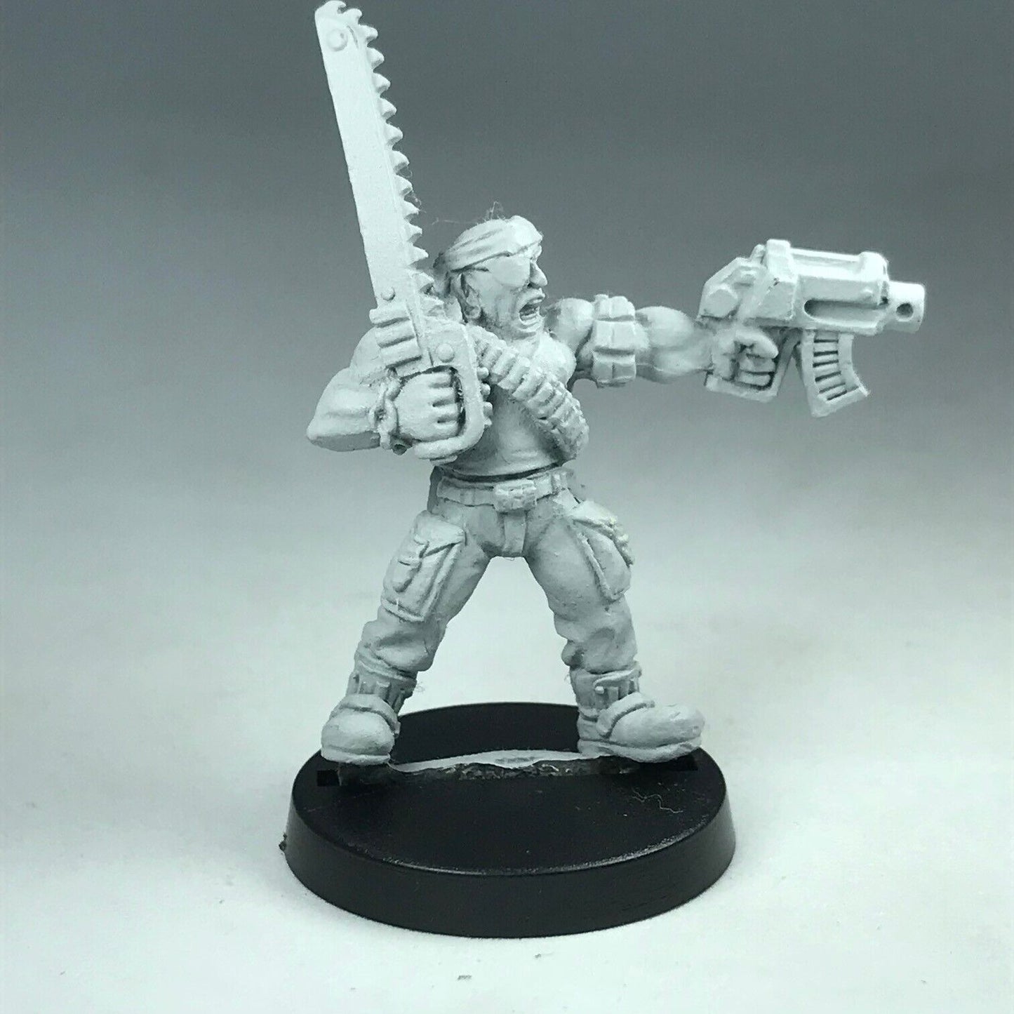 Metal Catachan Sergeant Imperial Guard - Warhammer 40K X5749