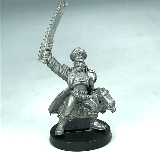 Metal Imperial Guard Mordian Lieutenant Officer Commander - Warhammer 40K X5585