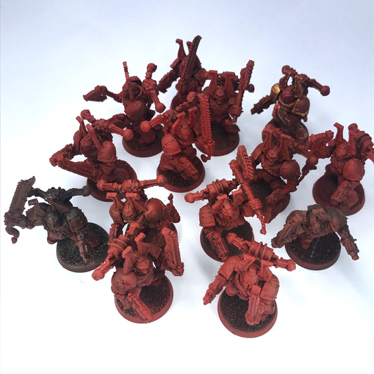 Classic Khorne Chaos Space Marine Squad - Part Painted - Warhammer 40K C3911