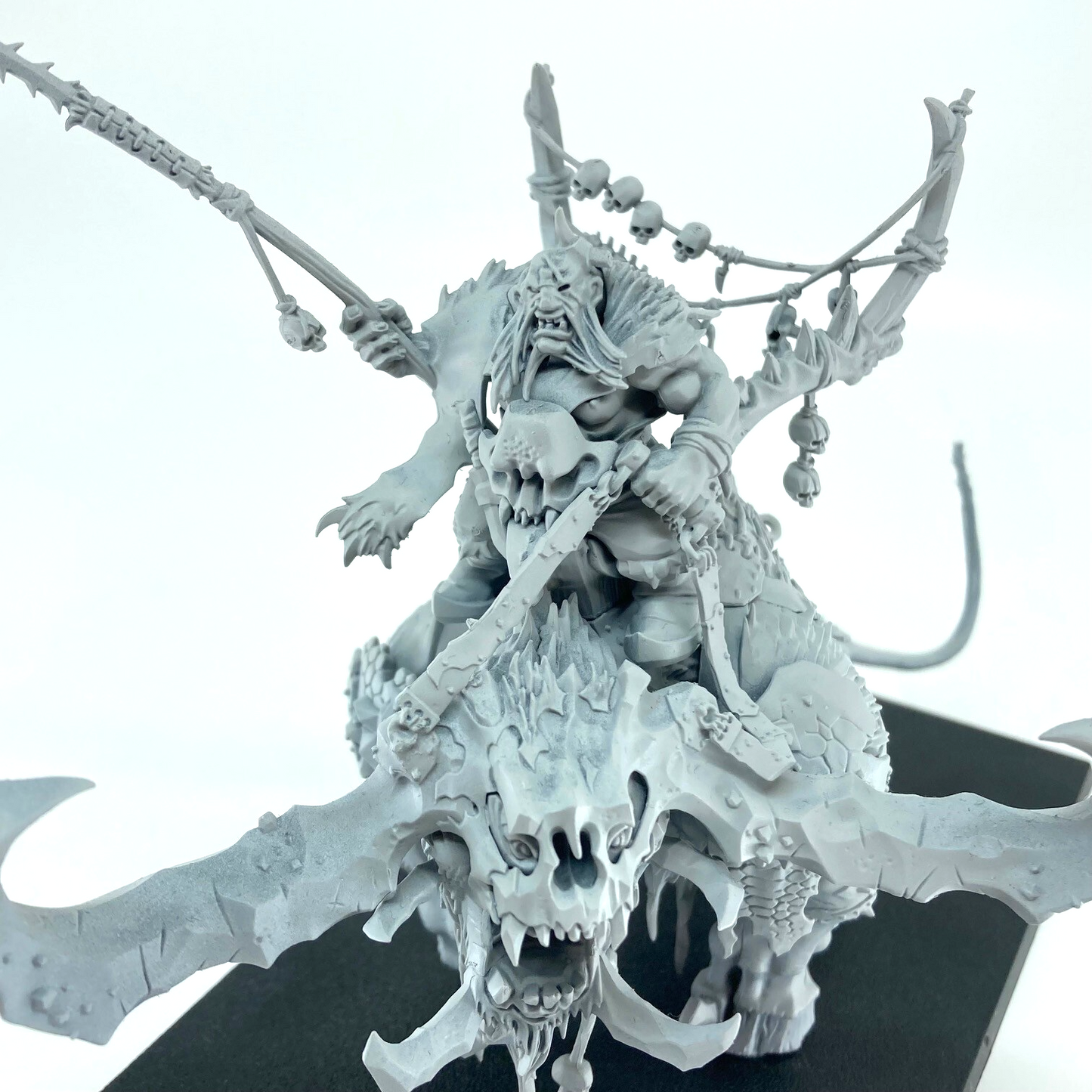 Huskard on Stonehorn Ogor Mawtribes - Warhammer Age of Sigmar Games Workshop