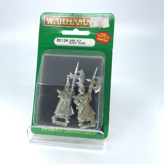 Dark Elf Black Guard of Naggaroth Blister Citadel Warhammer Fantasy Metal C4757