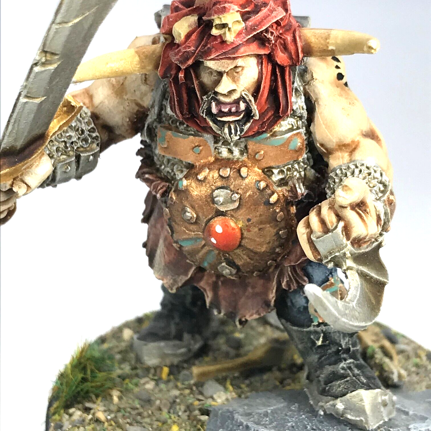 Ogor Mawtribes Maneater - Painted - Warhammer Age of Sigmar C2988