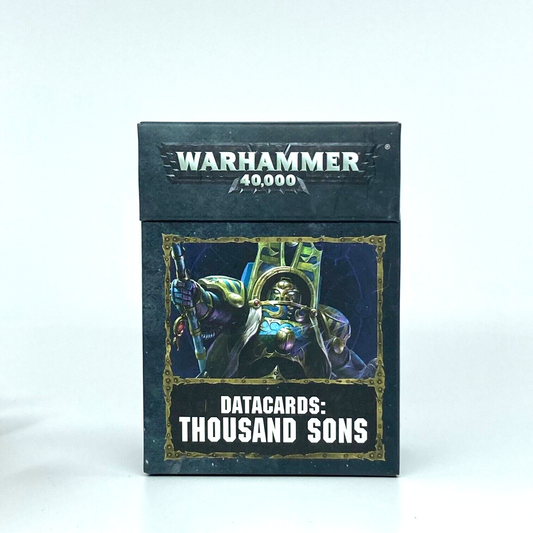 Thousand Sons Datacards 8th Edition - Warhammer 40K Games Workshop C4351