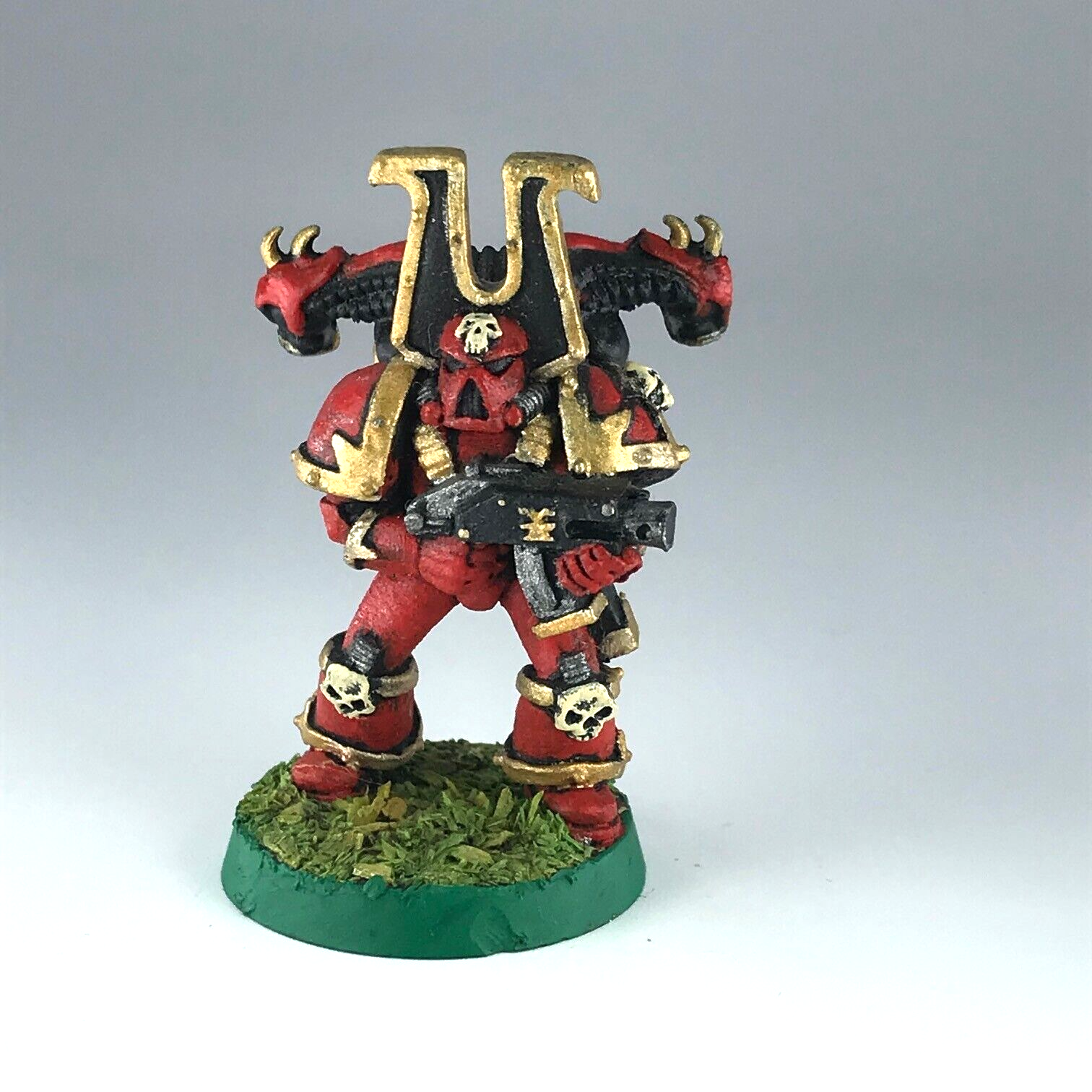 Khorne marine - renegade chaos rogue trader - warhammer 40k painted metal x8208