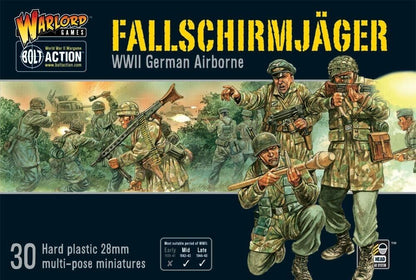 Fallschrimjager Infantry - Warlord Games Bolt Action Miniatures