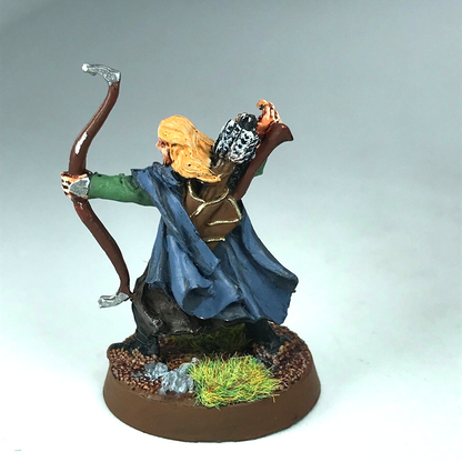 Metal Lothlorien Wood Elf Archer - Painted - Warhammer / Lord of the Rings X4251