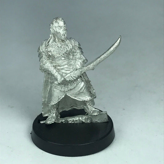 Metal Elrond Elf Captain Command - LOTR Warhammer / Lord of the Rings X4920