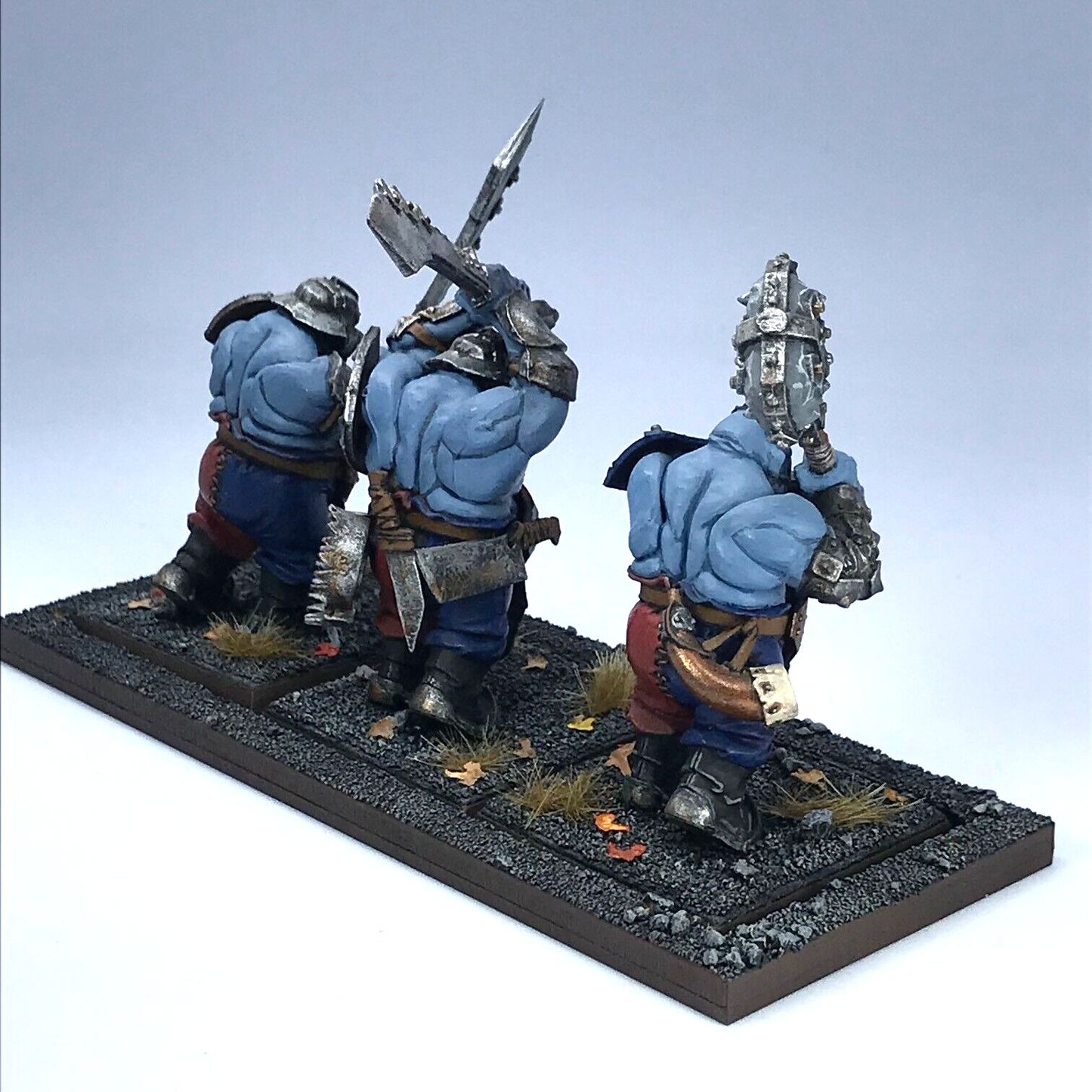 Ogor Irongut Regiment Ogre Kingdoms - Warhammer Fantasy Games Workshop Painted