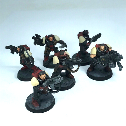 Space Marine Scout Squad - Painted - Warhammer 40K C404