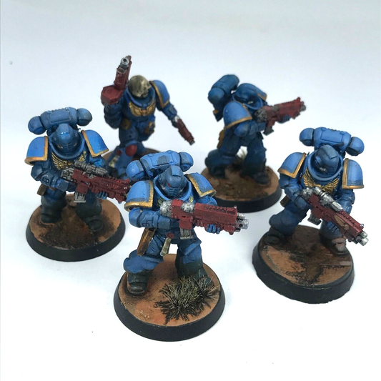 Space Marine Primaris Intercessors Squad - Painted - Warhammer 40K C2511