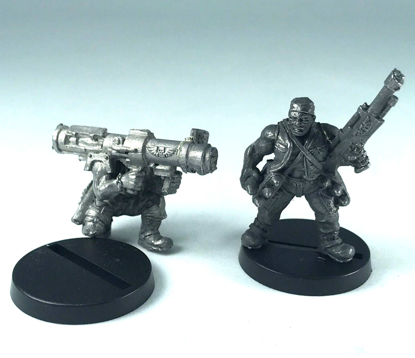 Classic Metal Imperial Guard Catachan Rocket Launcher Pair - Warhammer 40K X932