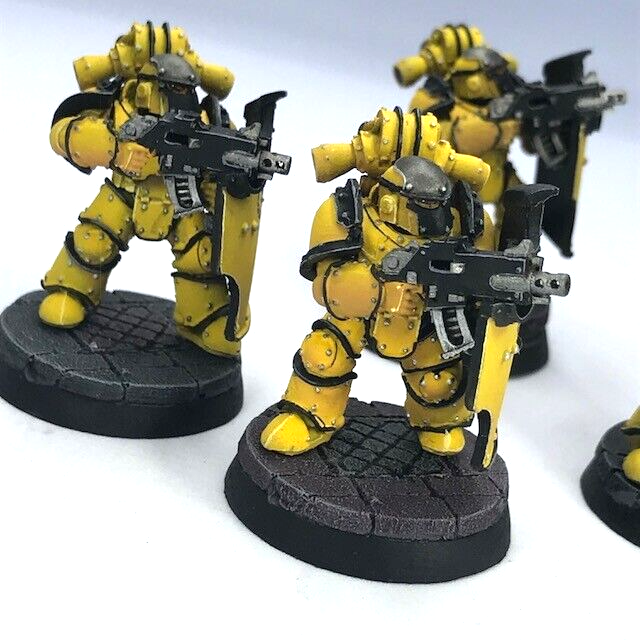 Imperial Fists Legion MKIII Breacher Siege Squad - Warhammer 30K C4777