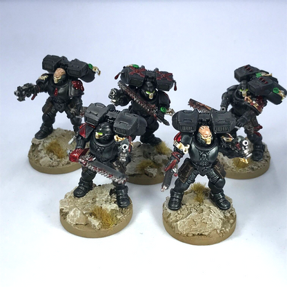 Death Company Blood Angels Space Marines - Painted - Warhammer 40K C3478