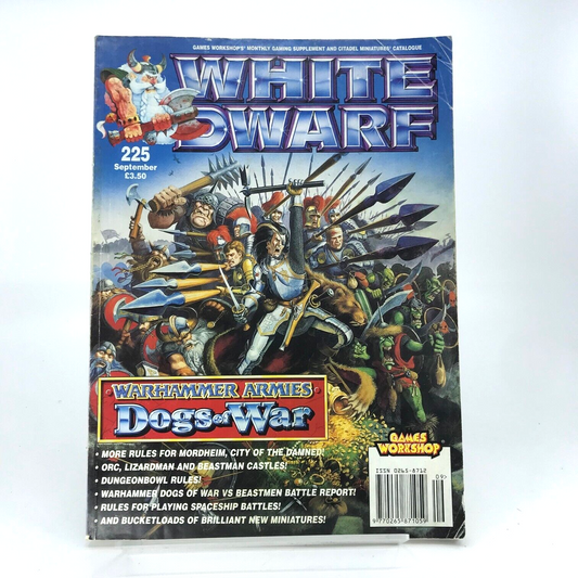 White Dwarf 225 Magazine Games Workshop Warhammer Fantasy 40,000 40K M405