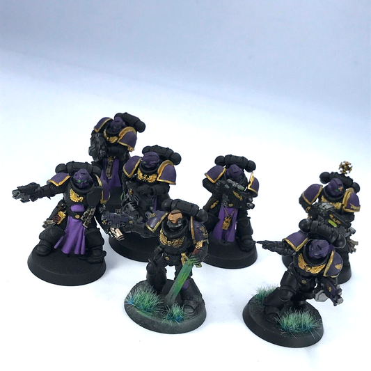 Dark Angels Mixed Primaris Squad Space Marines - Warhammer 40K Painted C1564