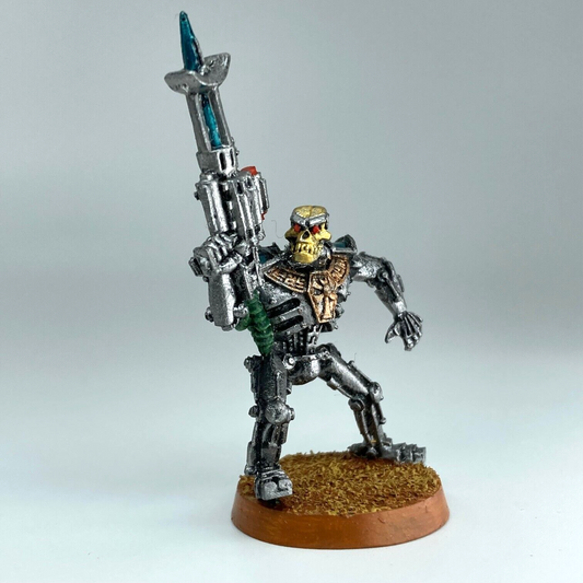 Original Necron Warrior - 1993 - Painted - Warhammer 40K Classic Metal X8875