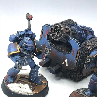 Ultramarines Rapier Carrier Quad Launcher Space Marines - Horus Heresy C4059