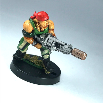 Catachan with Melta Gun Imperial Guard - Warhammer 40K Classic Metal X2716